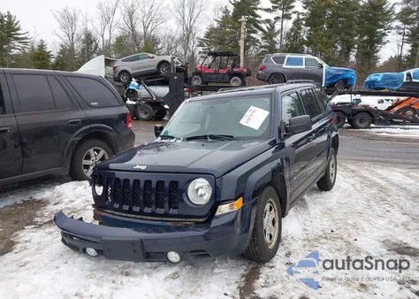 2016 Jeep Patriot Sport from USA, damaged, VIN 1C4NJRBB3GD692215
